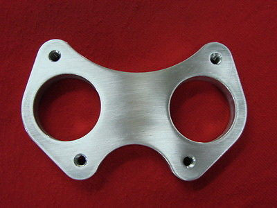 Weber DCOE or Dellorto DHLA CNC Billet mounting flange 1/2 Weber DCOE or Dellorto DHLA CNC Billet mounting flange 1/2