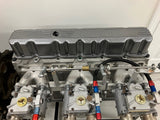 Valve cover  die cast Aluminum Finned 194 230 250 292 Chevy 6